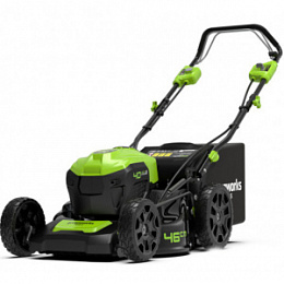 Газонокосилка аккум Greenworks 40V, 46см, бесщ.1*АКБ 4Ач и ЗУ 2506807UB