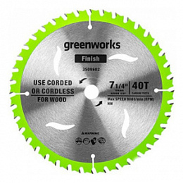 Диск Пильный по дереву Greenworks 13*20мм 2943307